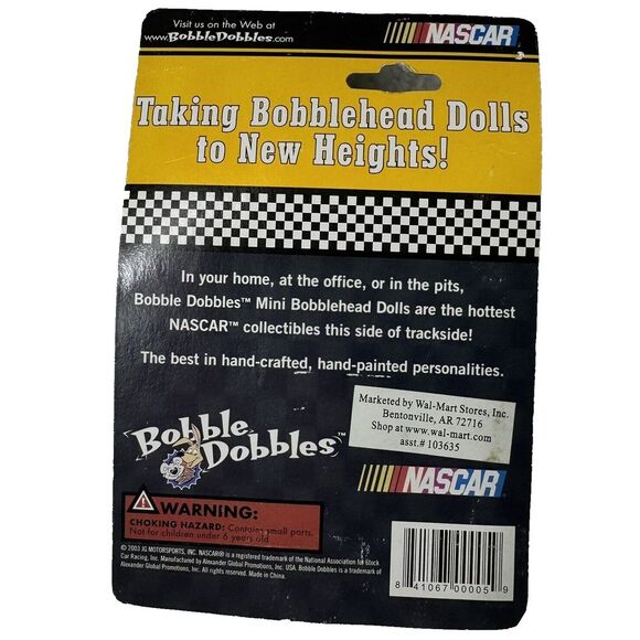 Jeff Gordon #24 Mini Bobble Dobbles 2003 NASCAR Bobble Head Doll - Picture 2 of 2
